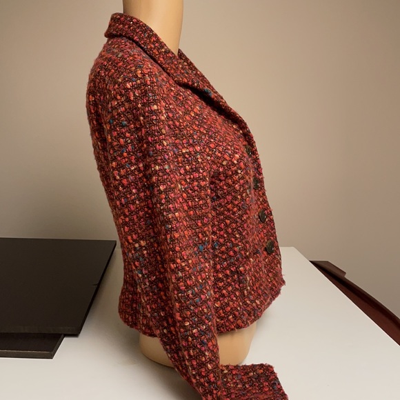 Tweed button up short jacket - Picture 8 of 10